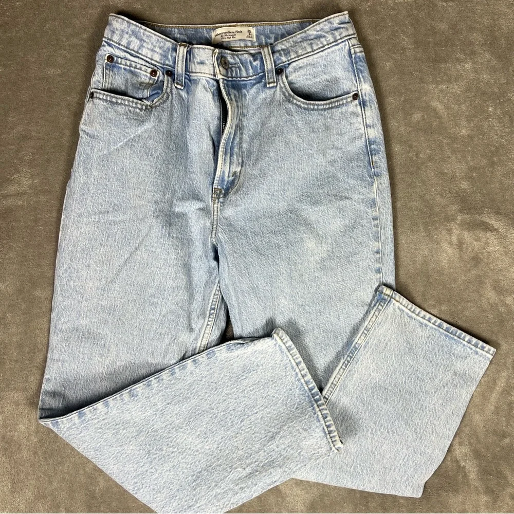 Abercrombie&Fitch Jeans Womens 28/6XS The 90s Straight Ultra High Rise Denim - Picture 3 of 7